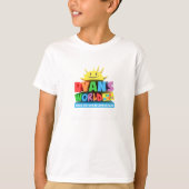 Kinder witte T-shirt (Voorkant)