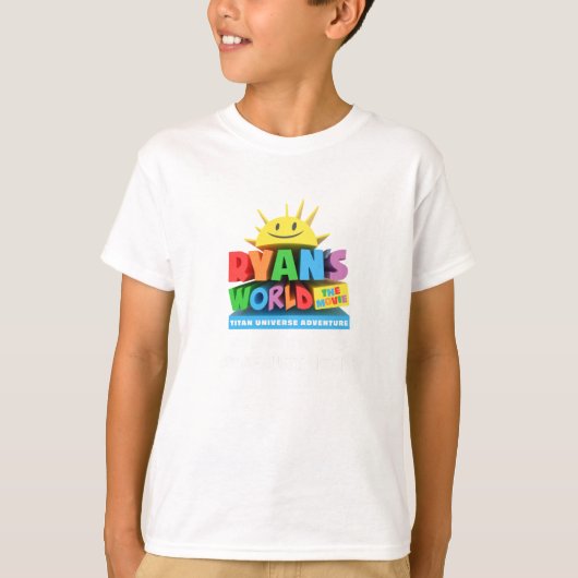 Kinder witte T-shirt (Voorkant)