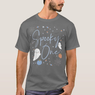 Kinder woordy One First Birthday Baby Blue Boy 1st T-shirt