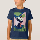 Kinder WPA Brookfield Zoo Panda T shirt (Voorkant)