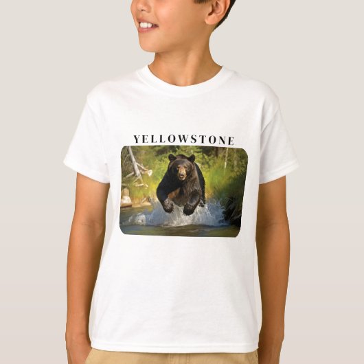 Kinder Yellowstone T-shirt (Voorkant)