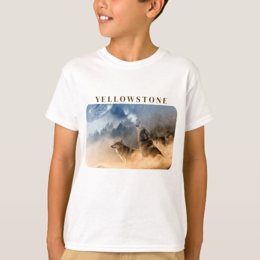 Kinder Yellowstone T-shirt (Voorkant)