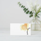 Kinder Yoga Teacher Love Visitekaartje (Staand voorkant)