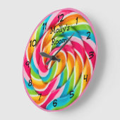 Kinder zaal Monogram kleurrijk Snoep met smaakklok Grote Klok (Hoek)