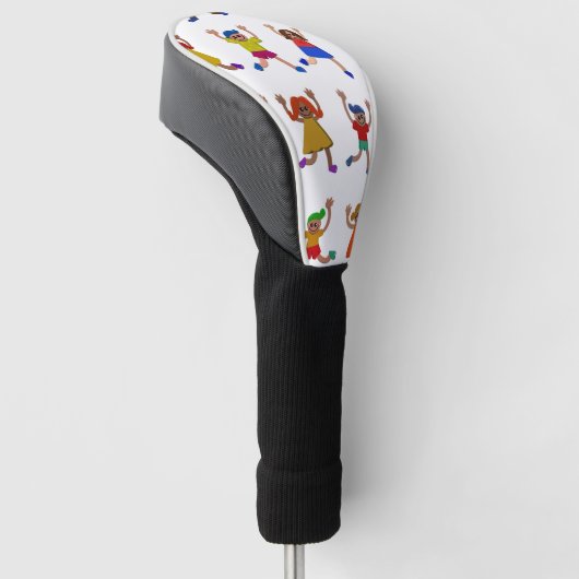 Kinder | Zazzle_Growshop. Golfheadcover (Schuin)