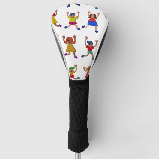 Kinder | Zazzle_Growshop. Golfheadcover (Voorkant)