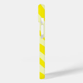 Kinder zebra op gele afdruk met de naam ipad case (Achterkant / Links)