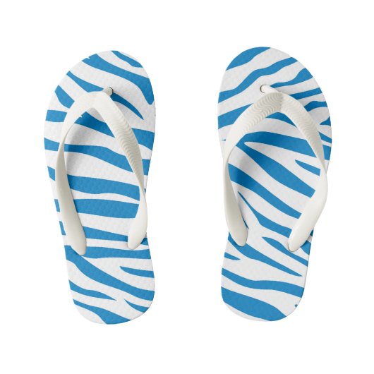 Kinder  Zebra Stripe Teenslippers (Voetbed)