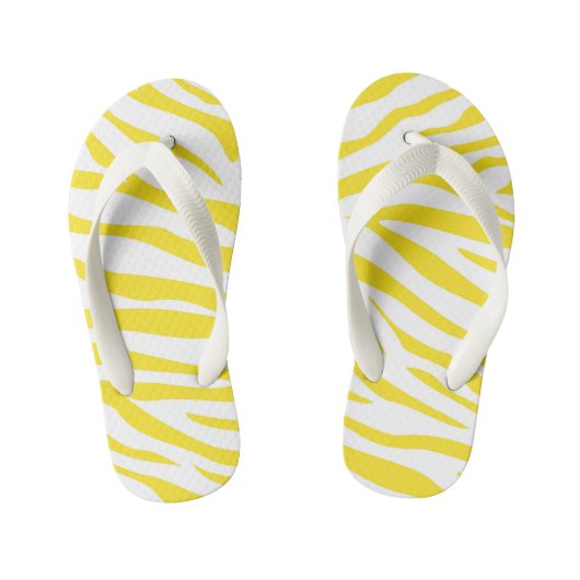 Kinder Zebra stripe Teenslippers (Voetbed)