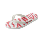 Kinder Zebra Stripe Teenslippers (Schuin)