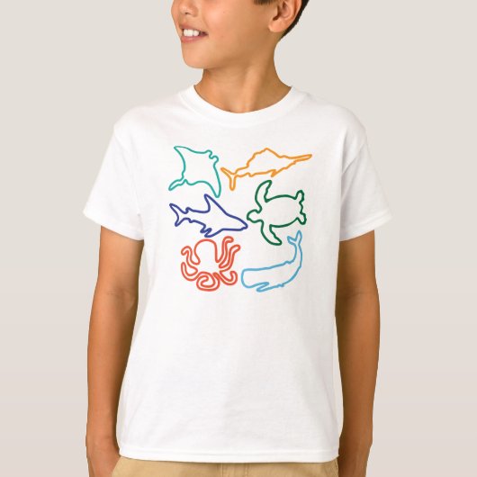 Kinder Zee Shirt (Voorkant)