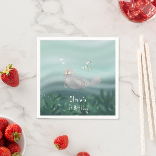 Kinder zeebaars 1 september servet (Insitu)