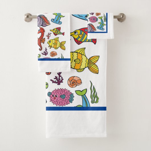 Kinder Zeeen Cartoons Bad Handdoek (Insitu)