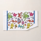 Kinder Zeeen Cartoons Bad Handdoek (Handdoek)