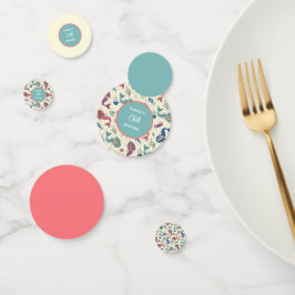 Kinder zeemeerminverjaardag confetti