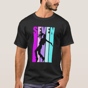 Kinder zevende dansdag voor meisjes Hiphop Dancer T-shirt