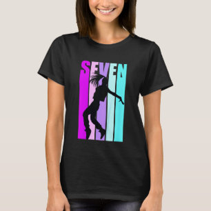 Kinder zevende dansdag voor meisjes Hiphop Dancer  T-shirt
