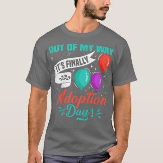 Kinder zijn adoptiedag meisjes adoptie t-shirt