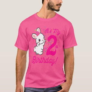 Kinder zijn mijn tweede verjaardag van het meisje t-shirt