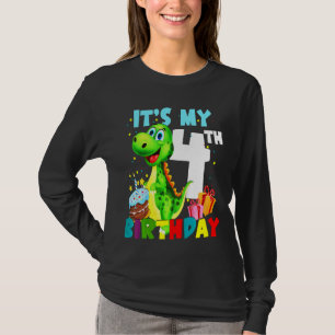 Kinder zijn mijn vierde verjaardag boekt een vroli t-shirt