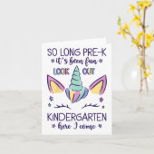 Kinder zo lang pre-k Het is leuk kleuterschool hie Kaart (Gele Bloem)