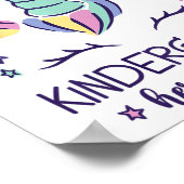 Kinder zo lang pre-k Het is leuk kleuterschool hie Poster (Hoek)
