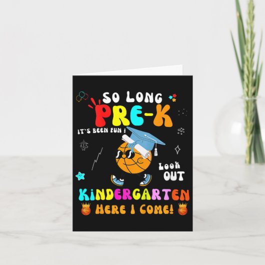 Kinder zo lang pre k kleuterschool hier kom ik bys kaart (Voorkant)