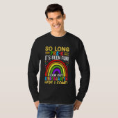 Kinder zo lang prek dat het een vette kleuterklep t-shirt (Voorkant volledig)