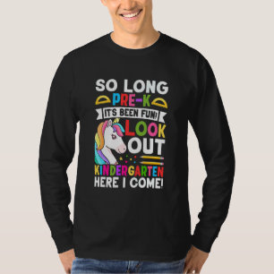Kinder zo lang prek dat het een vette kleuterklep t-shirt