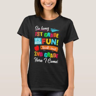 Kinder zo lang van de eerste graad van 2e hier kom t-shirt
