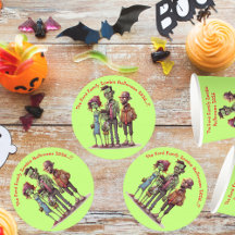Kinder Zombie Familie Halloween Party