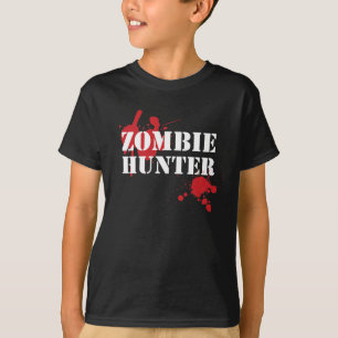 Kinder Zombie Hunter Horror Tshirt