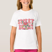Kinder Zomer Retro Shirt | Sweetheart T-shirt (Voorkant)