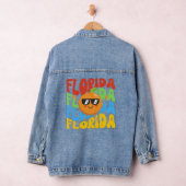 Kinder zomer Shirt | Het Sinaasappel van Florida Denim Jacket (Hangar)