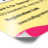 Kinder zomerkamp flyer, Kinder bootcamp zomer Foto Afdruk (Hoek)