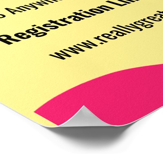 Kinder zomerkamp flyer, Kinder bootcamp zomer Poster (Hoek)