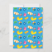 Kinder zomerweek - uitnodiging voor de Birthday Po (Achterkant)