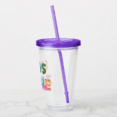 Kinder zone Dinosaurs Acryl Drinkbeker (Links)