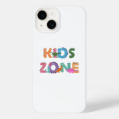 Kinder zone Dinosaurs Case-Mate iPhone Case (Achterkant)