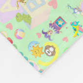 Kinder zone fleece deken (Hoek)