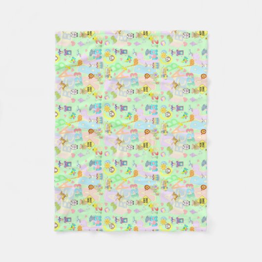 Kinder zone fleece deken (Voorkant)