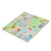 kinder zonegel tegeltje (Zijkant)