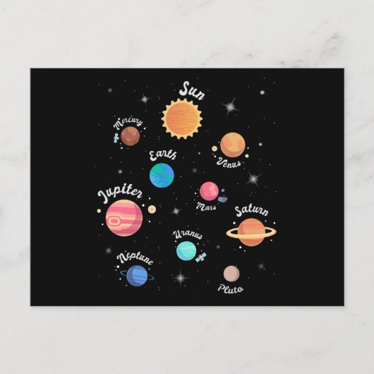 Kinder zonnecentrales kennis buitenruimte briefkaart (Voorkant)