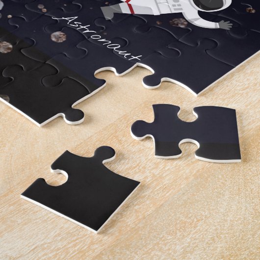 Kinder zonnestelsel Monogram Melkweg Planeten Fun Legpuzzel (Zijkant)