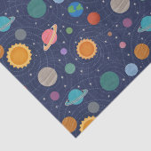 Kinder zonnestelsel tissuepapier (Detail)