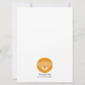 Kinder Zoo Birthday Party-uitnodigingen Kaart (Achterkant)