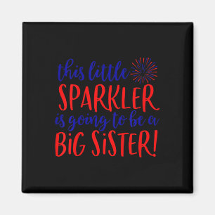 Kinder zuster Sparkler 4 juli Zwangerschap Ann Magneet
