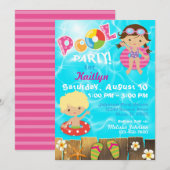 Kinder zwembad kaart (Voorkant / Achterkant)