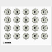 Kinder zwerfdieren [sticker] ronde sticker (Vel)