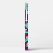 kinderachtig zeemiepend patroon met zeepaardjes Case-Mate iPhone case (Achterkant / Links)